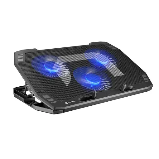 NATEC Oriole almohadilla fría 43,9 cm (17.3") 1280 RPM Negro
