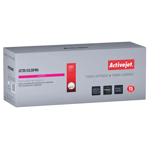 Activejet Tóner ATB-910MN (sustitución Brother TN-910M; Supreme; 9000 páginas; púr