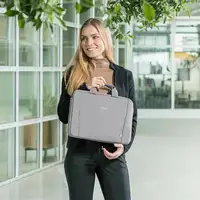 DICOTA Eco Slim Case BASE 35,8 cm (14.1") Maletín Gris