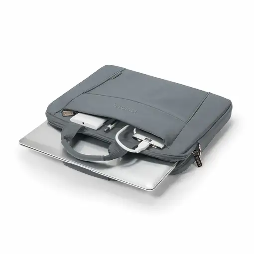 DICOTA Eco Slim Case BASE 35,8 cm (14.1") Maletín Gris