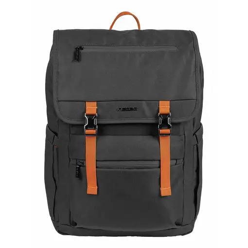 NATEC Niala Ginger Orange 39,6 cm (15.6") Mochila Negro