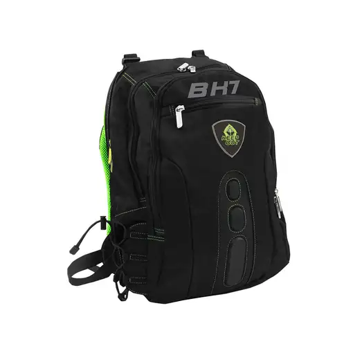KeepOut BK7G mochila Negro, Verde Nylon