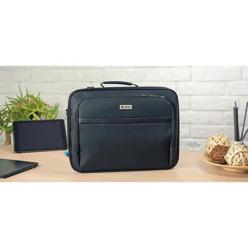 NATEC Boxer Lite 39,6 cm (15.6") Maletín Negro