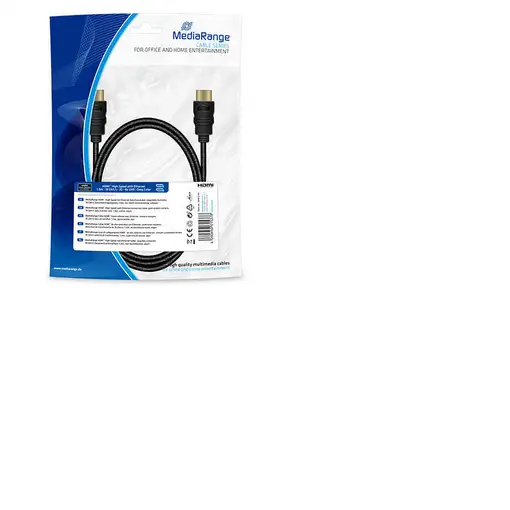 MediaRange MRCS195 cable HDMI 1 m HDMI tipo A (Estándar) Negro