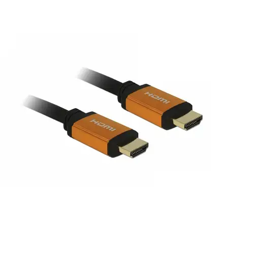 DeLOCK 85727 cable HDMI 1 m HDMI tipo A (Estándar) Negro, Oro