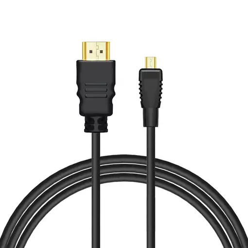 Savio CL-39 cable HDMI 1 m HDMI tipo A (Estándar) HDMI tipo D (Micro) Negro