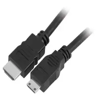 Trevi HD 34-53 cable HDMI 1,5 m HDMI tipo A (Estándar) HDMI Type C (Mini) Negro