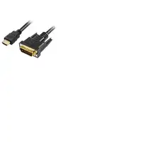 Sharkoon 1m, HDMI/DVI-D Negro