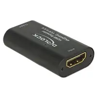 DeLOCK 11462 cambiador de género para cable HDMI Negro