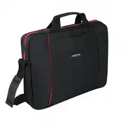 Esperanza SALERNO 39,6 cm (15.6") Maletín Toploader Negro, Rojo