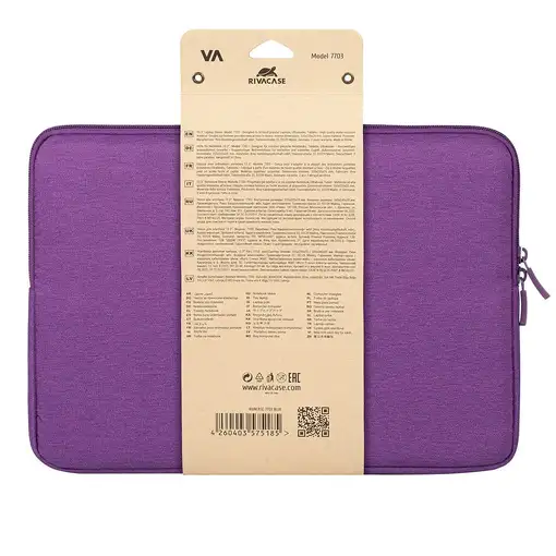 Rivacase Suzuka 7703 35,6 cm (14") Funda Violeta