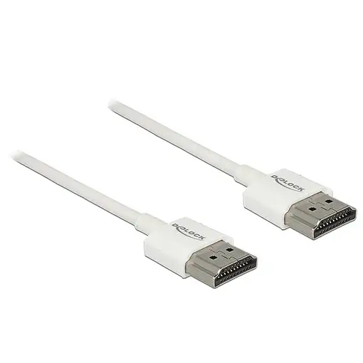 DeLOCK 85137 cable HDMI 2 m HDMI tipo A (Estándar) Blanco