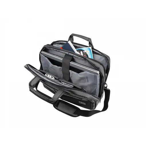 NATEC Gazelle 39,6 cm (15.6") Maletín Gris