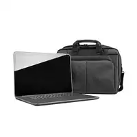 NATEC Gazelle 39,6 cm (15.6") Maletín Negro