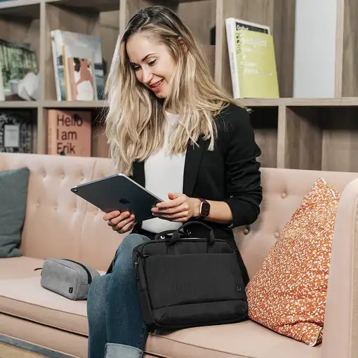 DICOTA Slim Eco MOTION 12 - 13.3" 33,8 cm (13.3") Maletín Negro