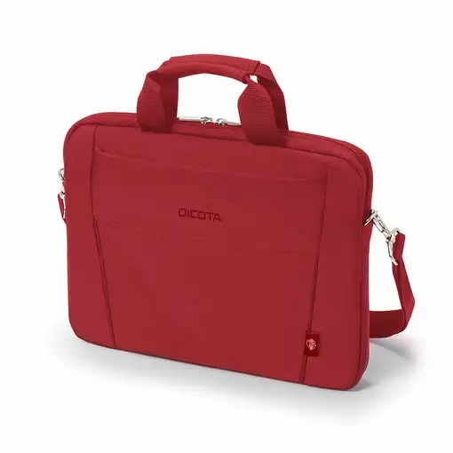DICOTA Eco Slim Case BASE 35,8 cm (14.1") Maletín Rojo