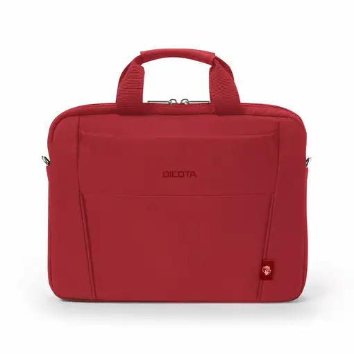 DICOTA Eco Slim Case BASE 35,8 cm (14.1") Maletín Rojo