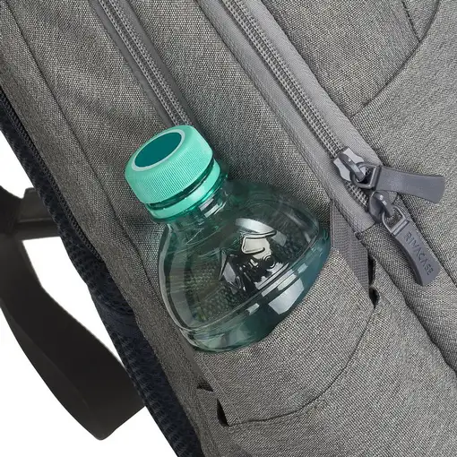 Rivacase 7760 39,6 cm (15.6") Funda tipo mochila Gris