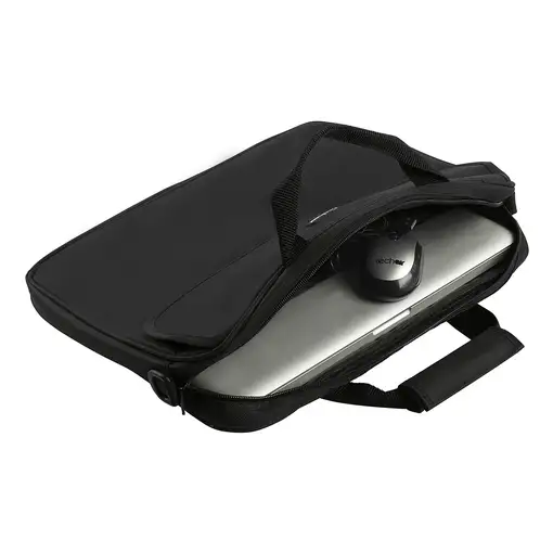 Techair Classic basic 39,6 cm (15.6") Maletín Toploader Negro