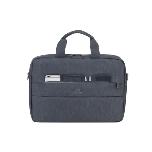 Rivacase 7522 35,6 cm (14") Maletín Gris