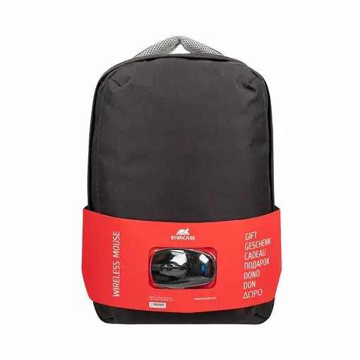 Rivacase 7563BKMOUSE maletines para portátil 39,6 cm (15.6") Mochila Negro