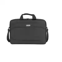 NATEC Nanger 35,8 cm (14.1") Maletín Negro
