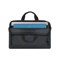 Rivacase Regent 8058 43,9 cm (17.3") Bandolera Negro, Cian