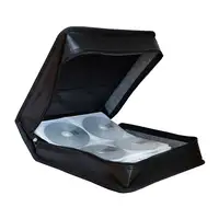 MediaRange BOX93 funda para discos ópticos Funda cartera 200 discos Negro