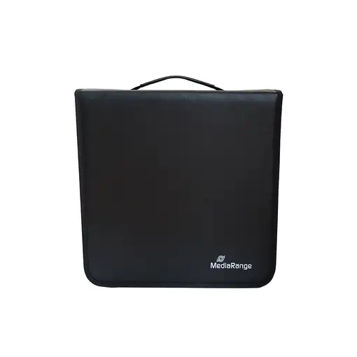 MediaRange BOX93 funda para discos ópticos Funda cartera 200 discos Negro