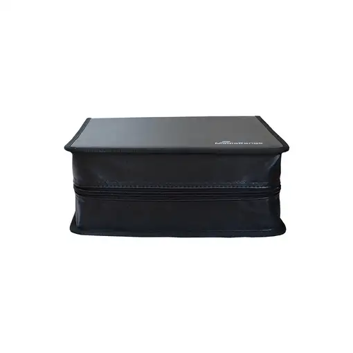 MediaRange BOX93 funda para discos ópticos Funda cartera 200 discos Negro