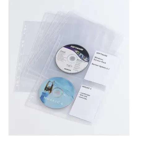 Durable 5238-19 Funda 40 discos Transparente