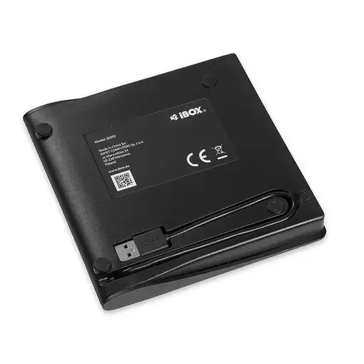 iBox IED02 unidad de disco óptico DVD-ROM Negro