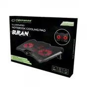 Esperanza EGC102 almohadilla fría 2000 RPM Negro