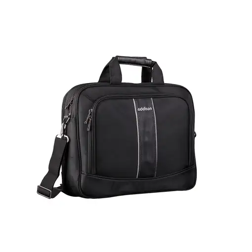 Addison 309014 maletines para portátil 35,8 cm (14.1") Maletín Negro