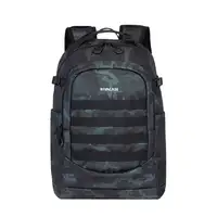 Rivacase Sherwood mochila Mochila de senderismo Camuflaje Poliéster, Poliuretano