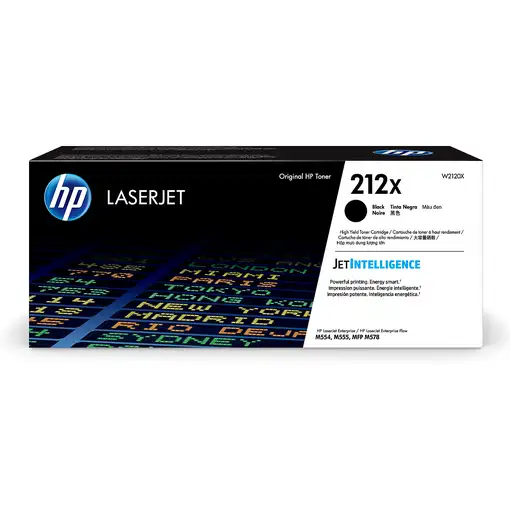 HP Cartucho de tóner Original LaserJet 212X negro de alta capacidad