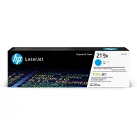 HP Cartucho de Tóner Original LaserJet 219X de alta capacidad cian