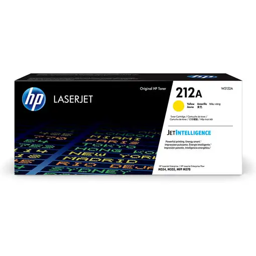 HP Cartucho de tóner Original LaserJet 212A amarillo