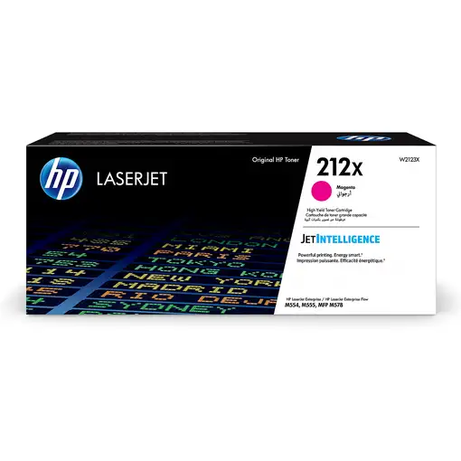 HP Cartucho de tóner Original LaserJet 212X magenta de alta capacidad