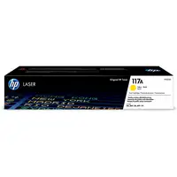 HP Cartucho de tóner Original Laser 117A amarillo