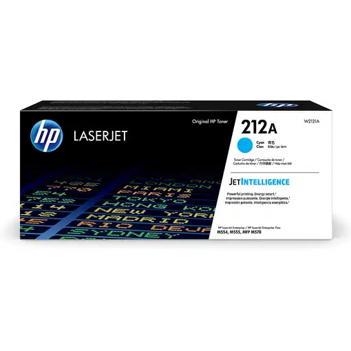 HP Cartucho de tóner Original LaserJet 212A cian