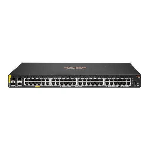 HPE Aruba Networking CX 6000 48G Class4 PoE 4SFP 370W Gestionado L3 Gigabit Ethern
