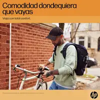 HP Mochila para portátil Travel de 15,6 pulgadas y 25 litros gris hierro