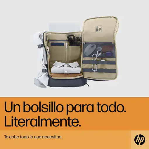 HP Mochila para portátil Travel de 15,6 pulgadas y 25 litros azul