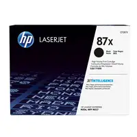 HP Cartucho de tóner original LaserJet 87X de alta capacidad negro