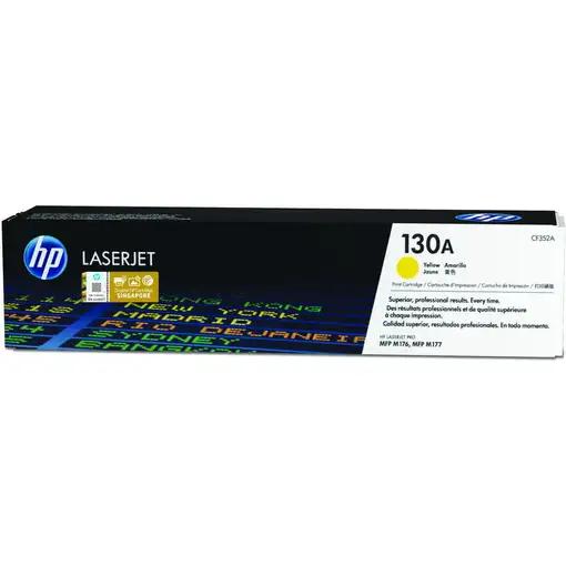 HP Cartucho de tóner original LaserJet 130A amarillo