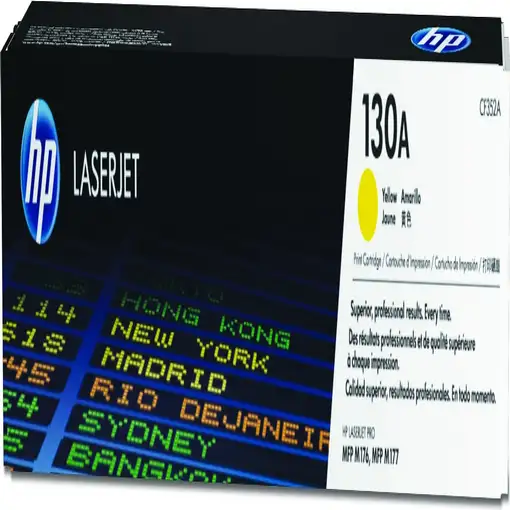 HP Cartucho de tóner original LaserJet 130A amarillo