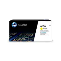HP Cartucho de tóner Original LaserJet 655A amarillo