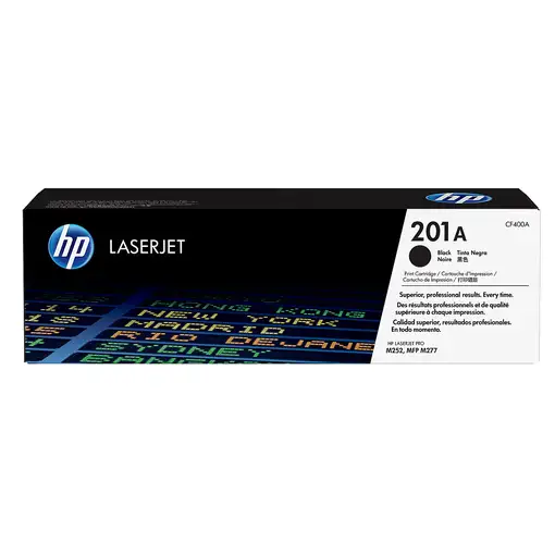 HP Cartucho de tóner original LaserJet 201A negro