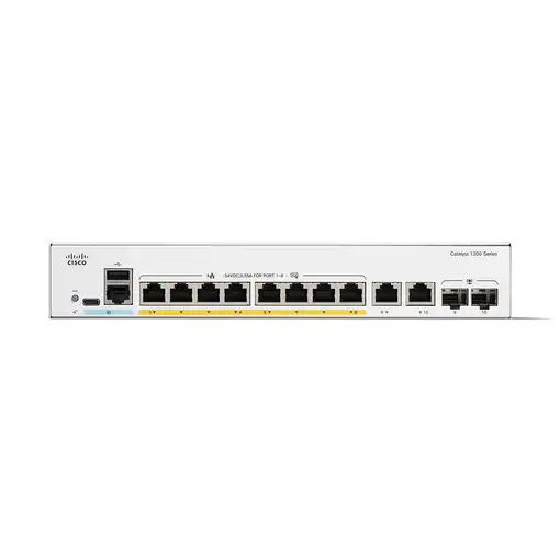 Cisco C1200-8P-E-2G switch Gestionado L2/L3 Gigabit Ethernet (10/100/1000) Blanco
